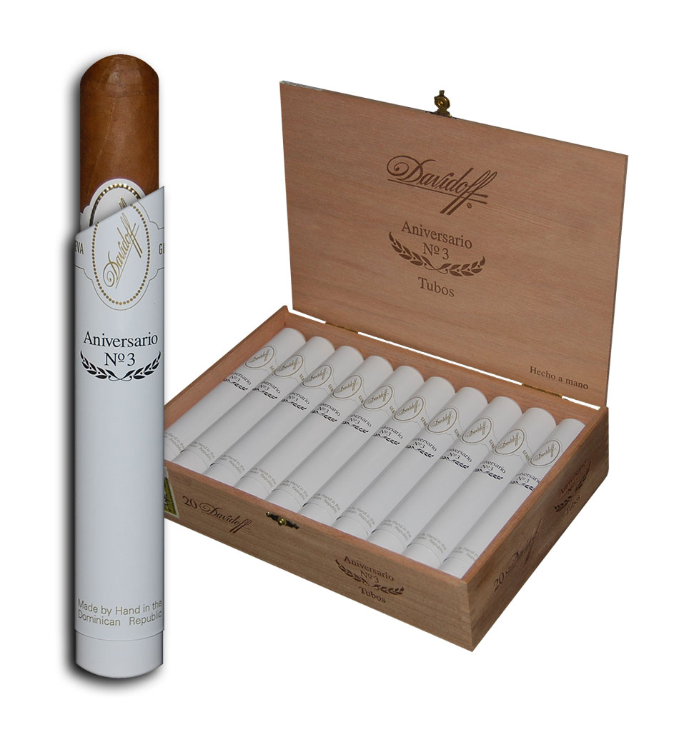 Davidoff-Aniversariao-No3-Tubo Davidoff Aniversario No. 3 Tubo