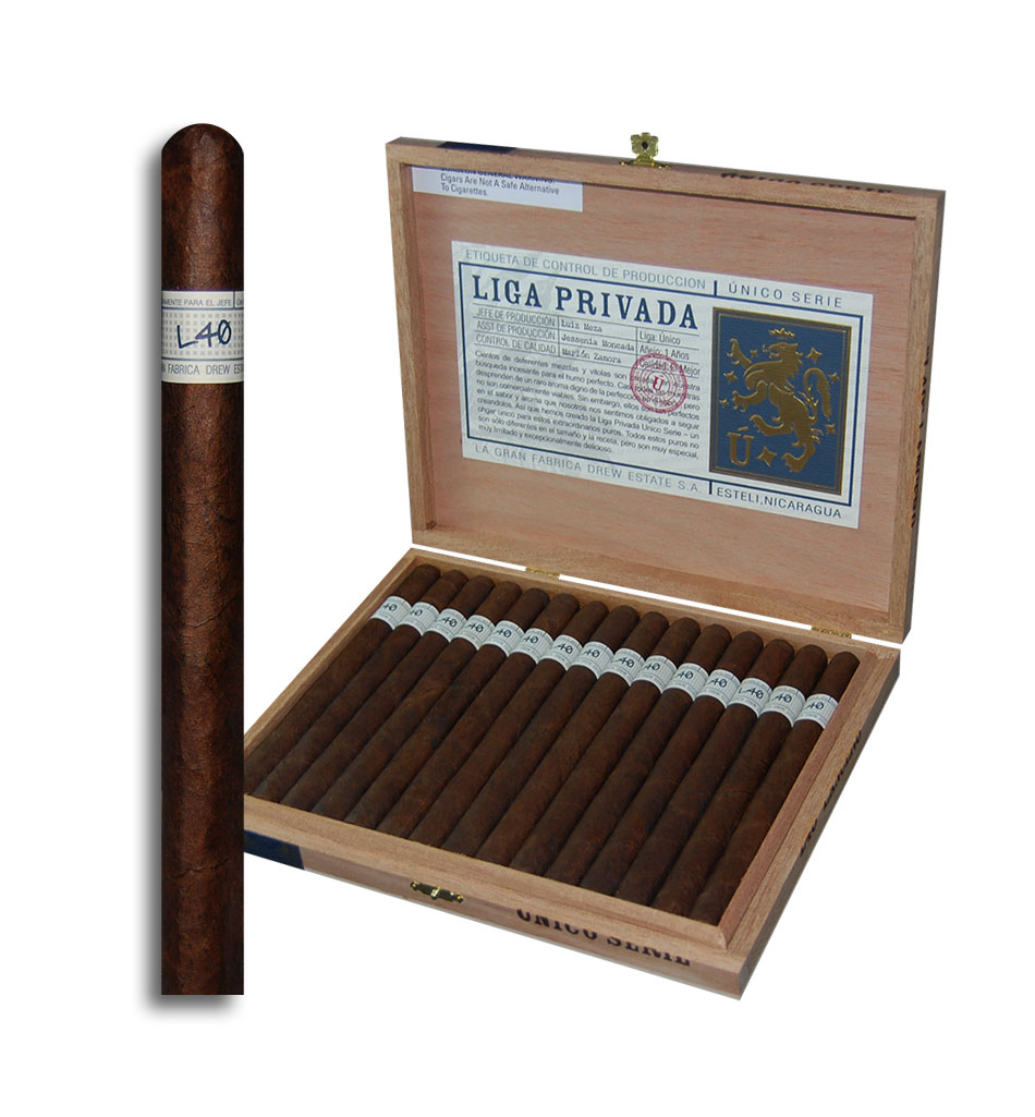 Liga-Privada-LP40-Lancero Drew Estate Liga Privada LP40 Lancero
