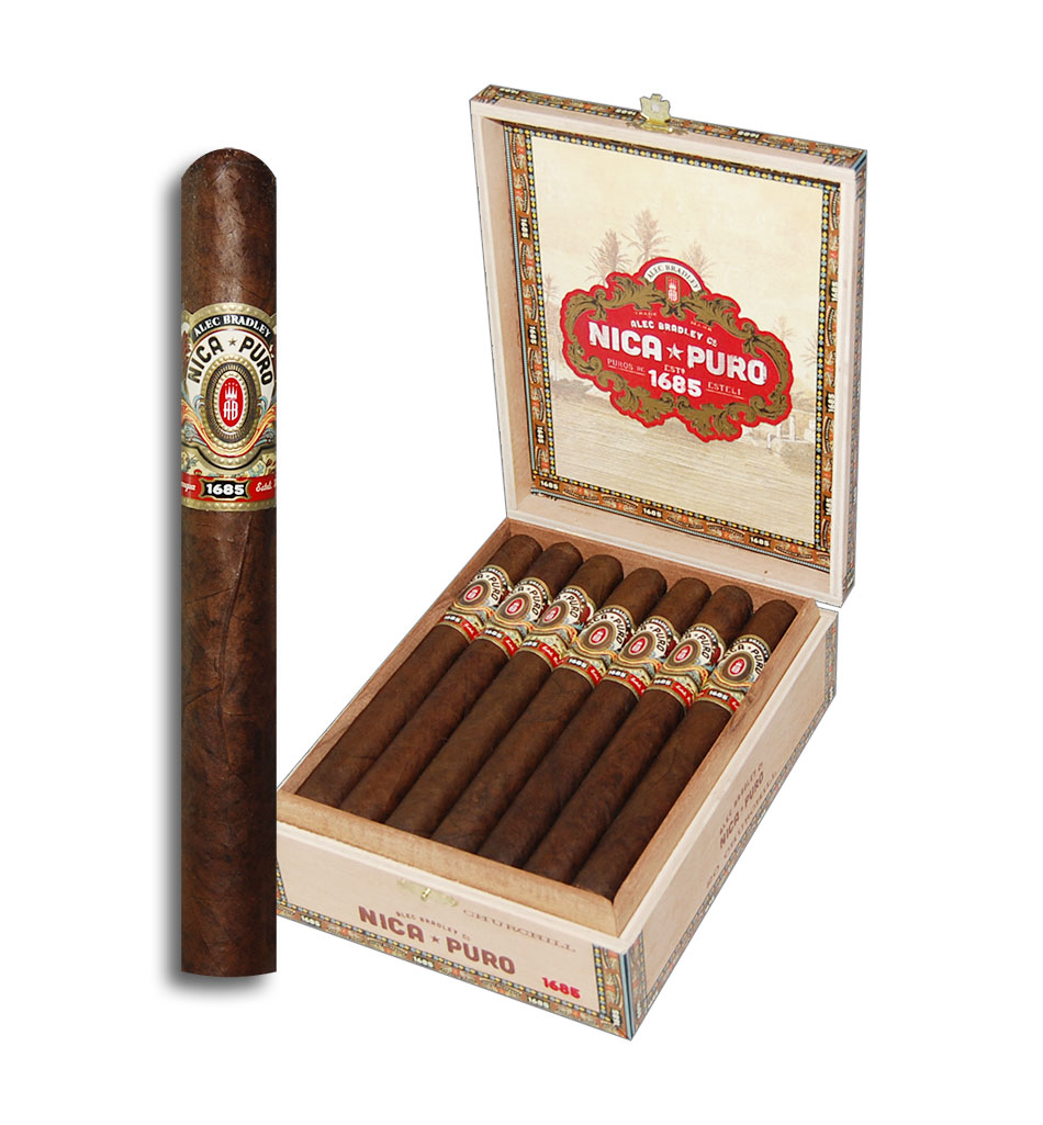 Alec-Bradley-Nica-Puro-1685-Churchill Alec Bradley Nica Puro Churchill